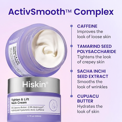 HISKIN Tighten & Lift Neck Cream – Firming & Hydrating Care