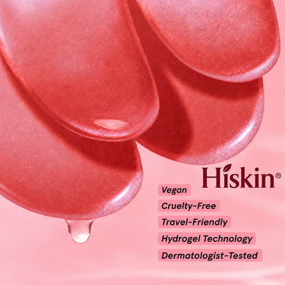 HISKIN Pink Peptide Under-Eye Patches – Hydrate, Plump & Smooth