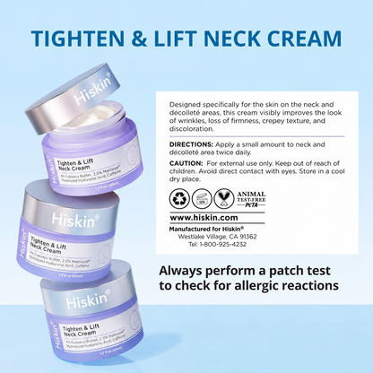HISKIN Tighten & Lift Neck Cream – Firming & Hydrating Care