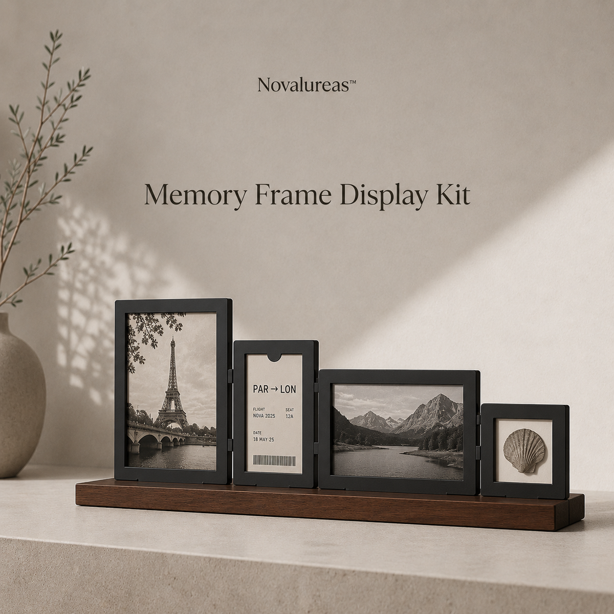Novalureas™ Memory Frame Display Kit