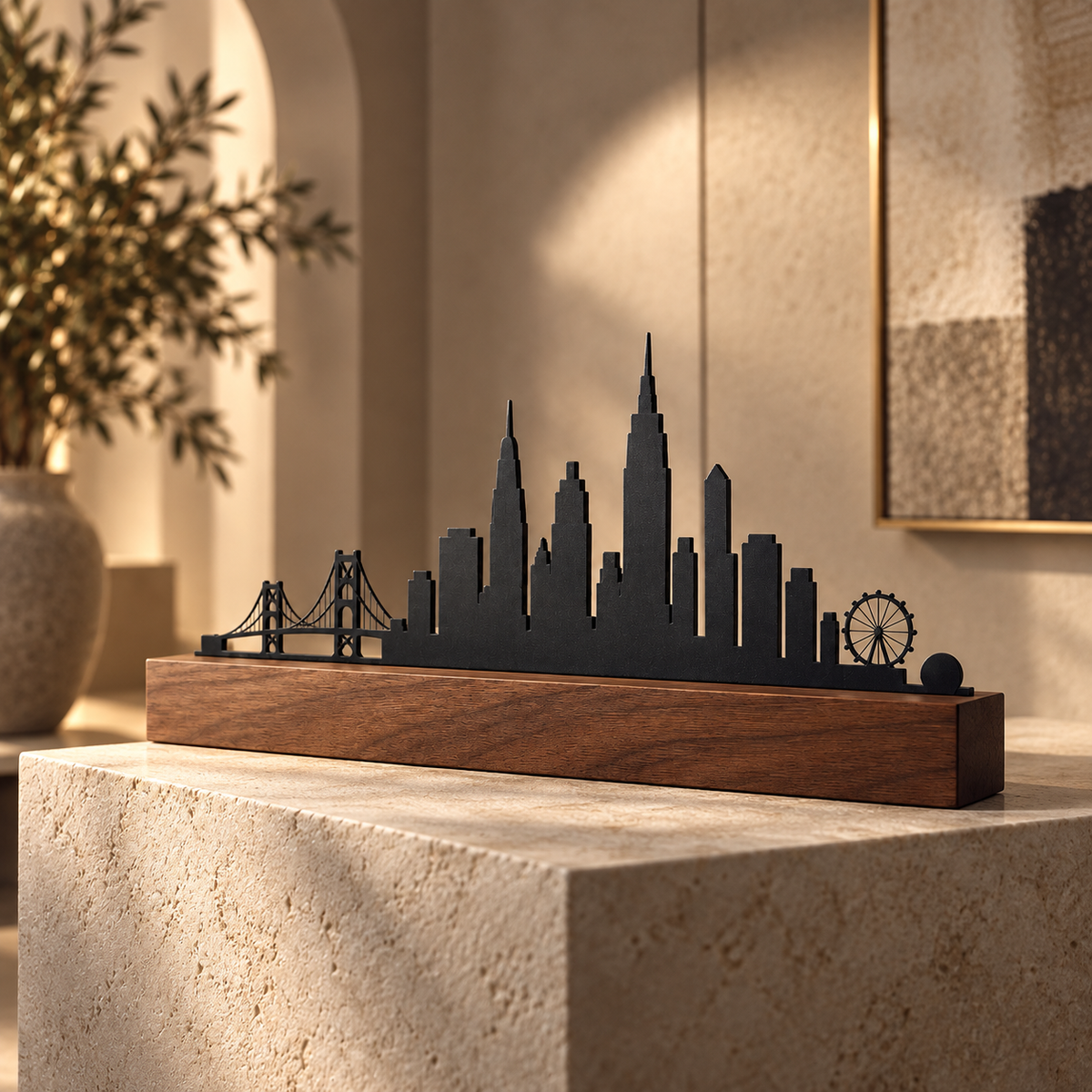 Novalureas™ Skyline Form Sculpture