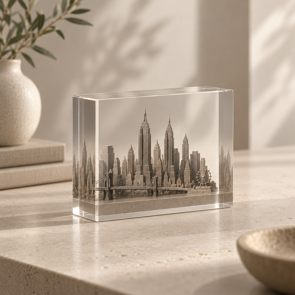 Novalureas™ Urban Memory Resin Block