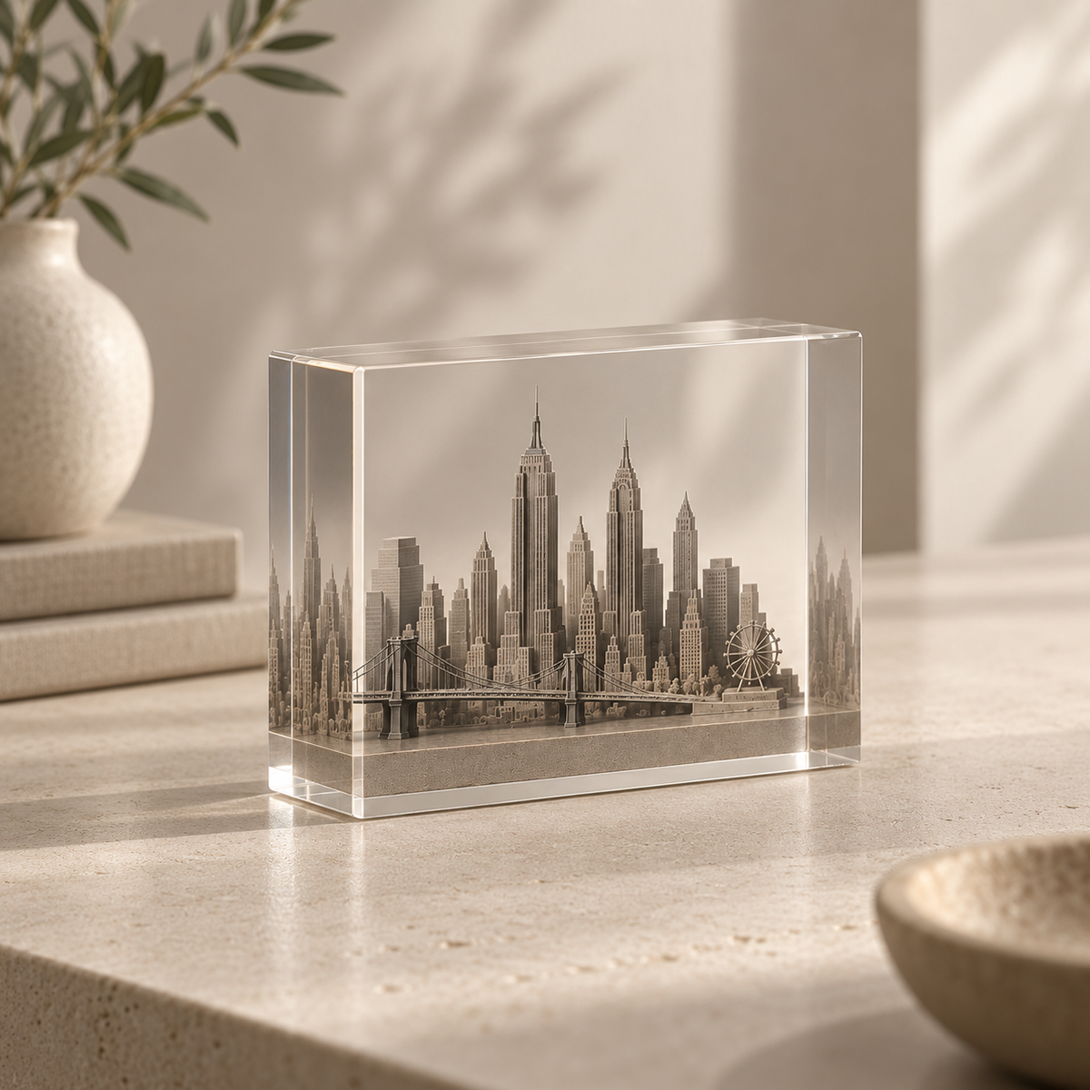 Novalureas™ Urban Memory Resin Block