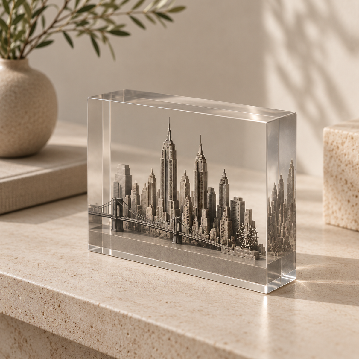 Novalureas™ Urban Memory Resin Block