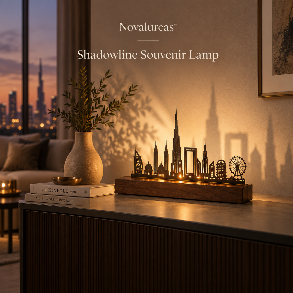 Novalureas™ Cityglow Skyline Lamp