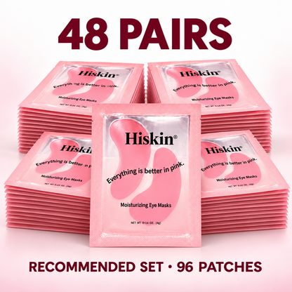 HISKIN Pink Peptide Under-Eye Patches – Hydrate, Plump & Smooth